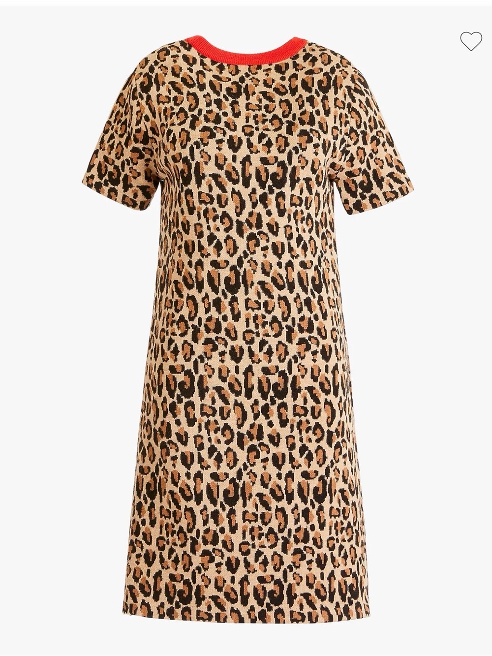 Demylee™ X J.Crew leopard-print sweater-dress